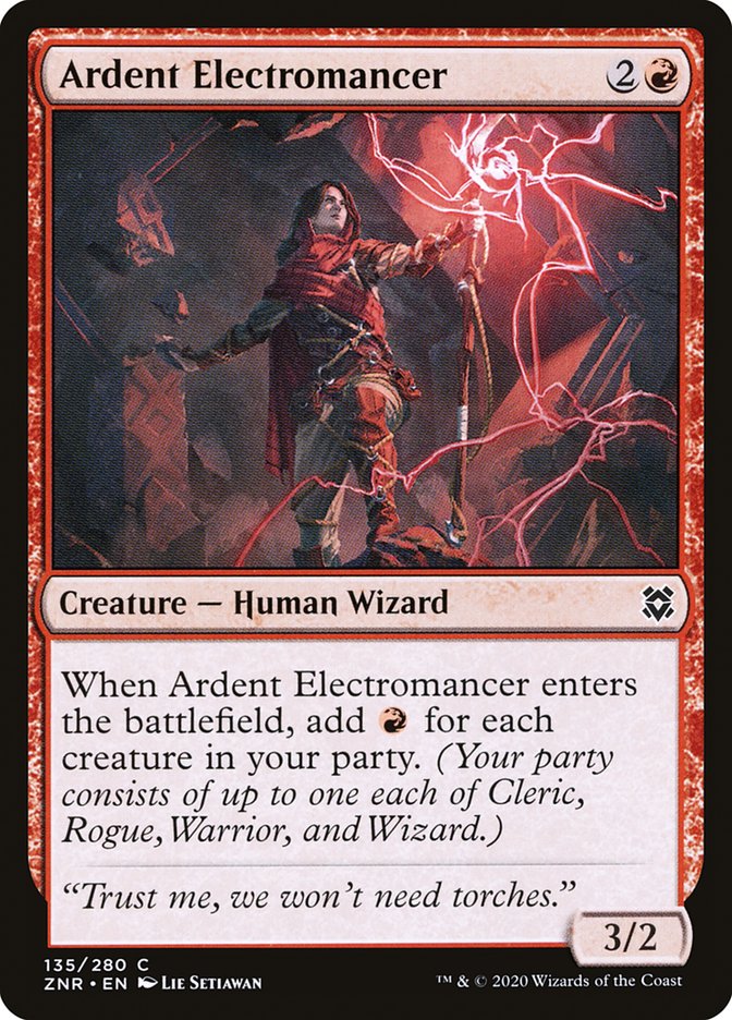 Ardent Electromancer [Zendikar Rising] | Clutch Gaming