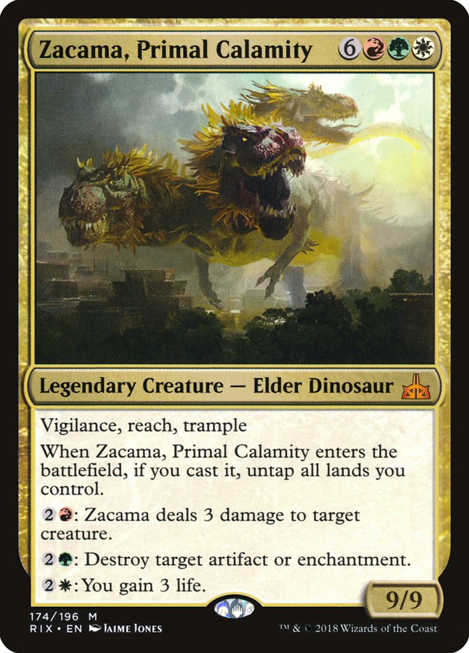 Zacama, Primal Calamity [Rivals of Ixalan] | Clutch Gaming