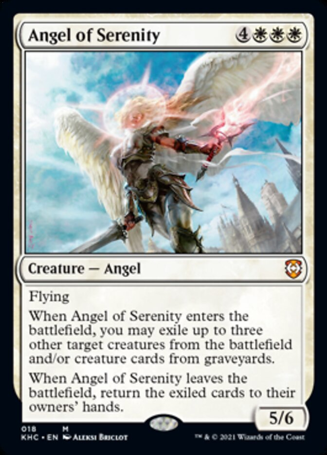 Angel of Serenity [Kaldheim Commander] | Clutch Gaming