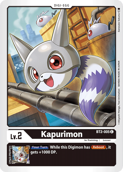 Kapurimon [BT2-005] [Release Special Booster Ver.1.0] | Clutch Gaming