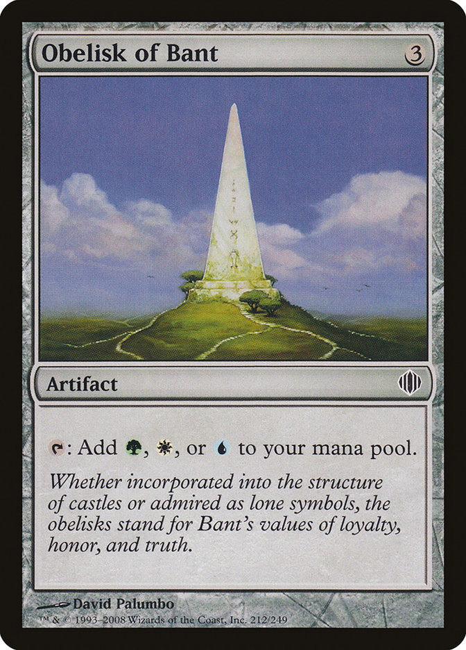 Obelisk of Bant [Shards of Alara] | Clutch Gaming