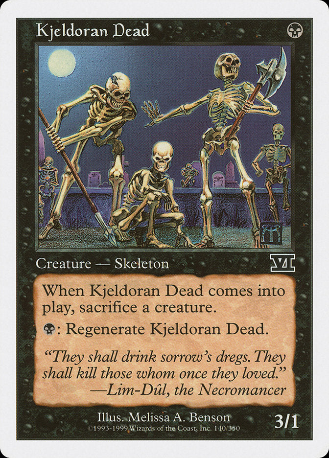 Kjeldoran Dead [Classic Sixth Edition] | Clutch Gaming