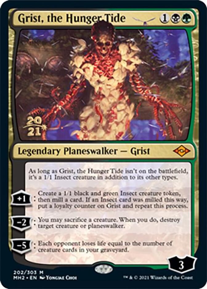 Grist, the Hunger Tide [Modern Horizons 2 Prerelease Promos] | Clutch Gaming