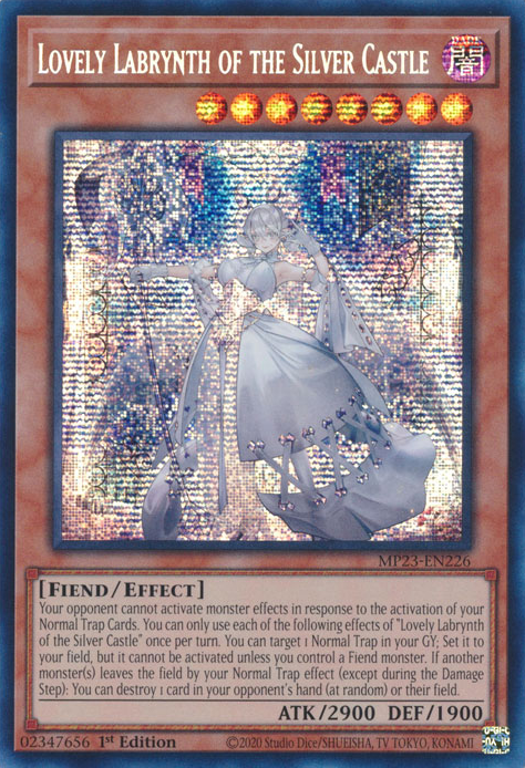 Lovely Labrynth of the Silver Castle [MP23-EN226] Prismatic Secret Rare | Clutch Gaming