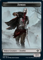 Clue (14) // Zombie Double-Sided Token [Modern Horizons 2 Tokens] | Clutch Gaming