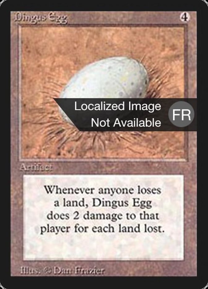 Dingus Egg [Foreign Black Border] | Clutch Gaming