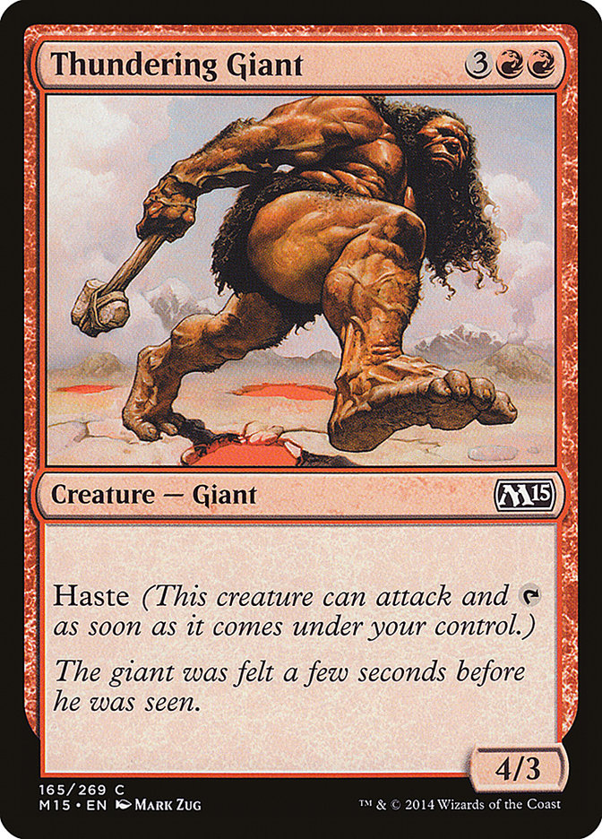 Thundering Giant [Magic 2015] | Clutch Gaming