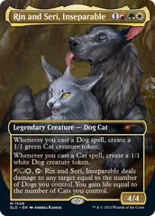 Rin and Seri, Inseparable (1508) // Rin and Seri, Inseparable [Secret Lair Commander Deck: Raining Cats and Dogs] | Clutch Gaming