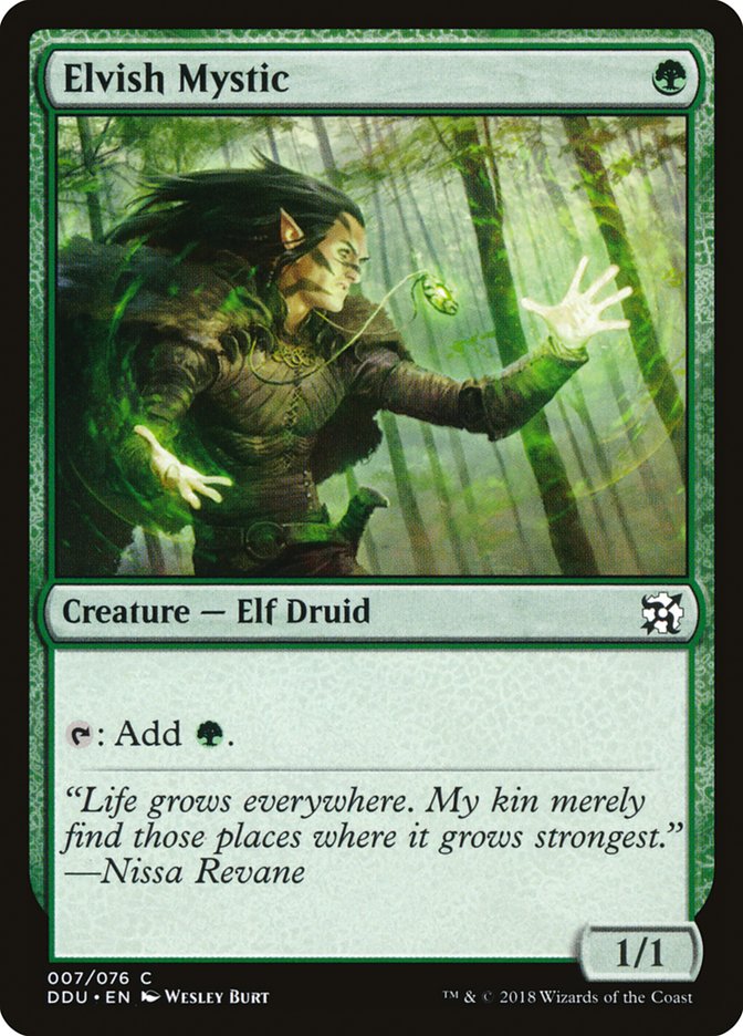 Elvish Mystic [Duel Decks: Elves vs. Inventors] | Clutch Gaming