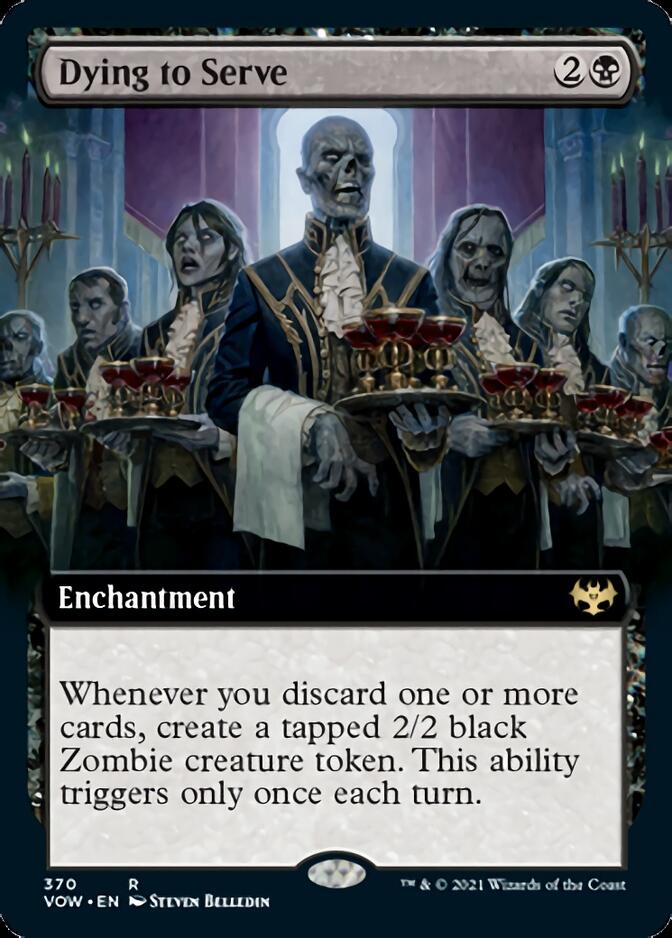 Dying to Serve (Extended Art) [Innistrad: Crimson Vow] | Clutch Gaming