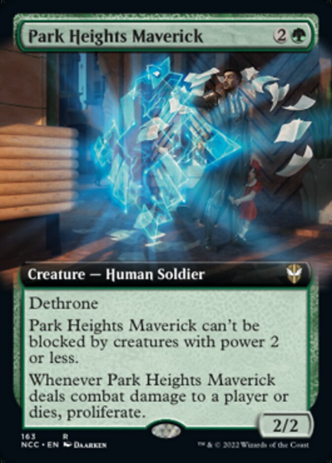 Park Heights Maverick (Extended Art) [Streets of New Capenna Commander] | Clutch Gaming