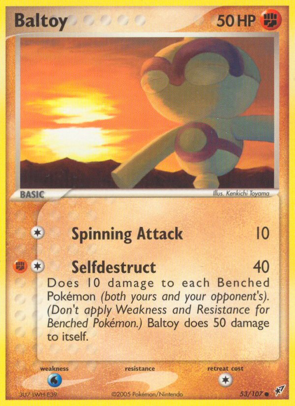 Baltoy (53/107) [EX: Deoxys] | Clutch Gaming