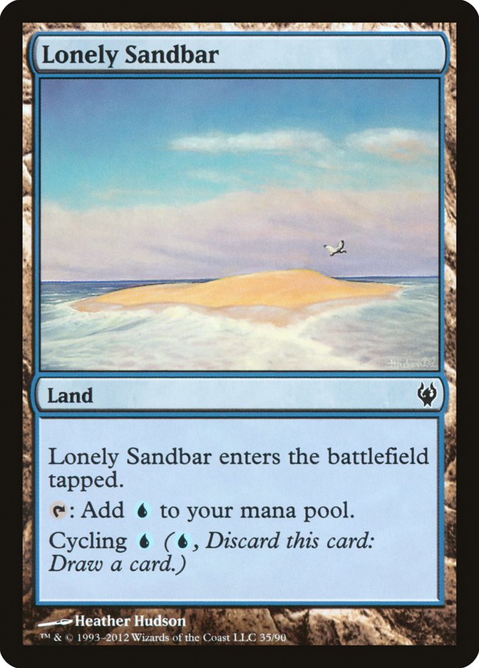 Lonely Sandbar [Duel Decks: Izzet vs. Golgari] | Clutch Gaming