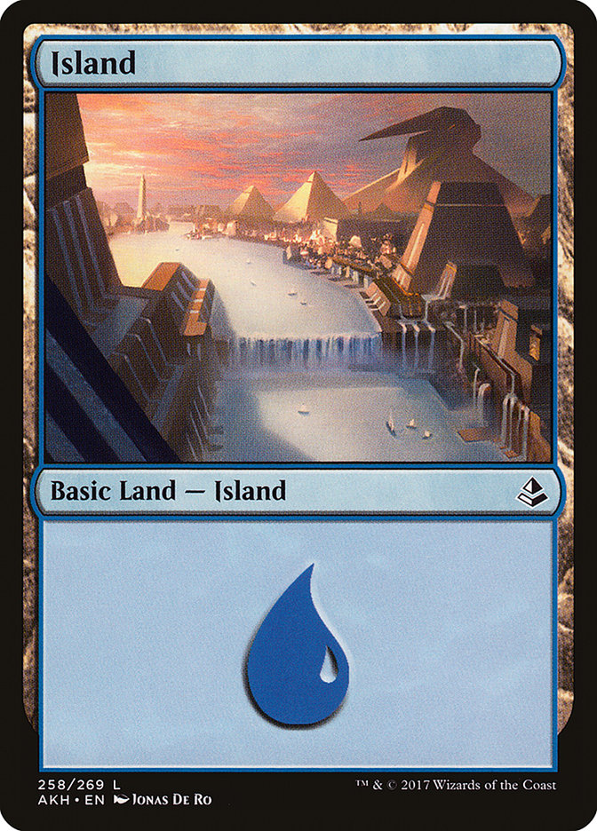 Island (258) [Amonkhet] | Clutch Gaming
