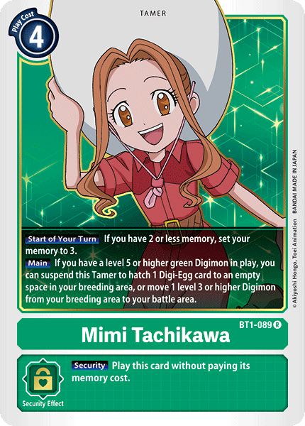 Mimi Tachikawa [BT1-089] [Release Special Booster Ver.1.0] | Clutch Gaming