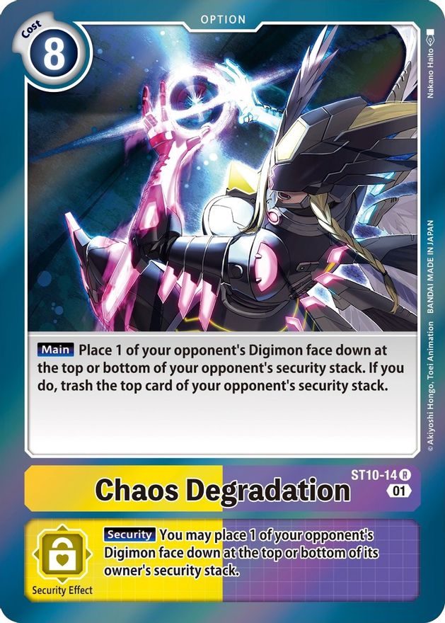 Chaos Degradation [ST10-14] [Starter Deck: Parallel World Tactician] | Clutch Gaming