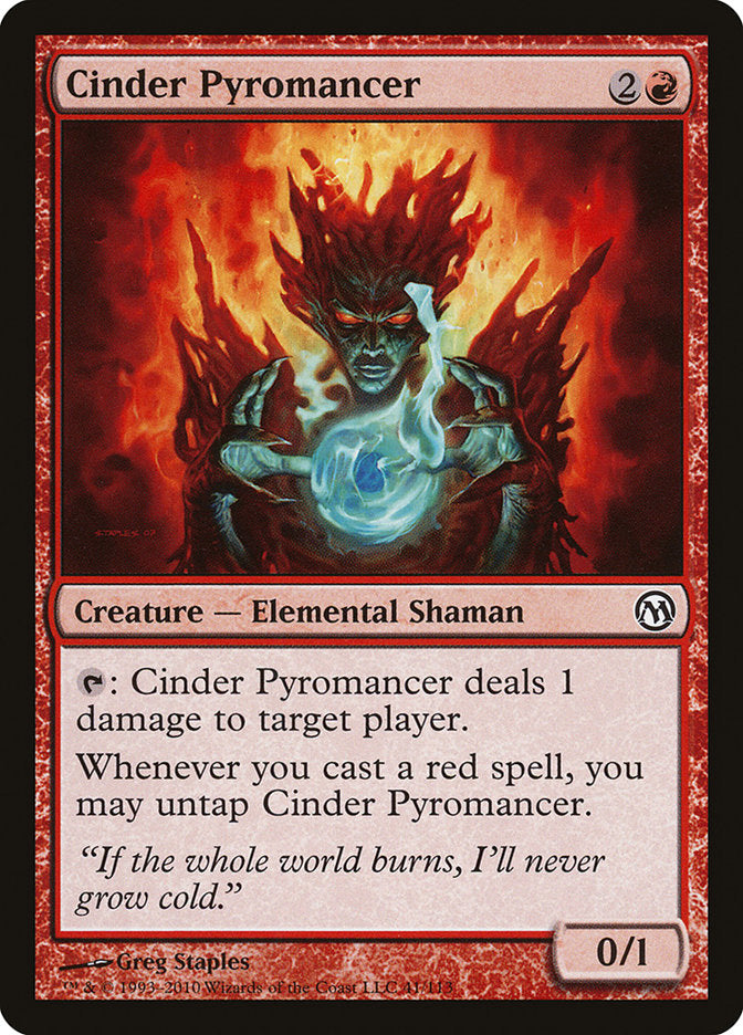 Cinder Pyromancer [Duels of the Planeswalkers] | Clutch Gaming