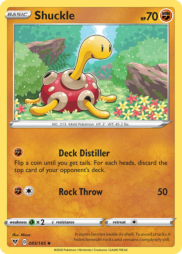 Shuckle (085/185) [Sword & Shield: Vivid Voltage] | Clutch Gaming