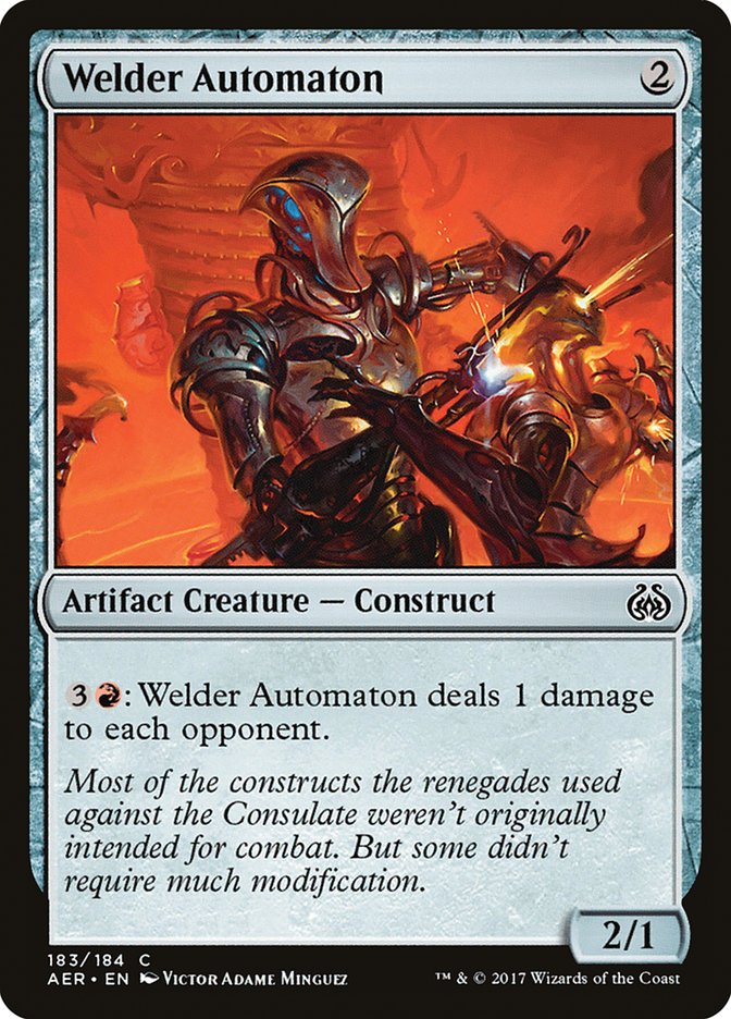 Welder Automaton [Aether Revolt] | Clutch Gaming