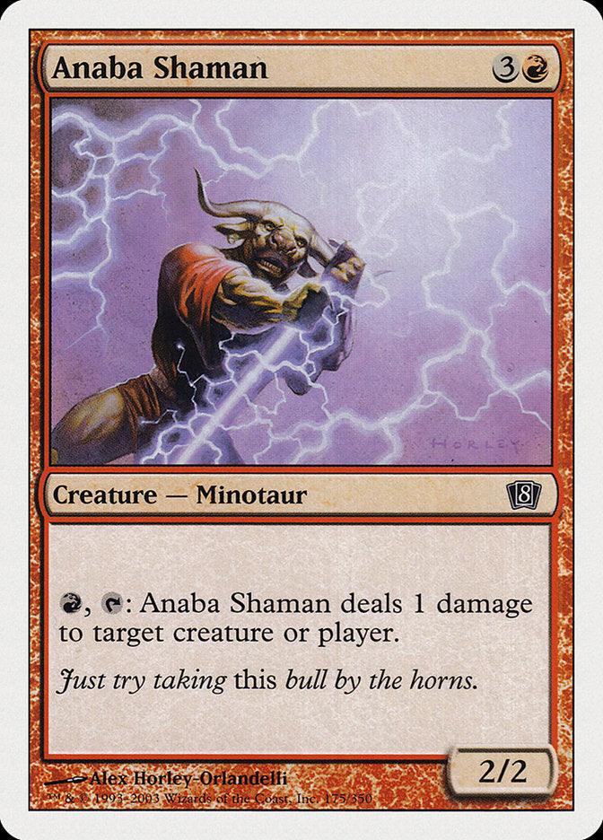 Anaba Shaman [Eighth Edition] | Clutch Gaming