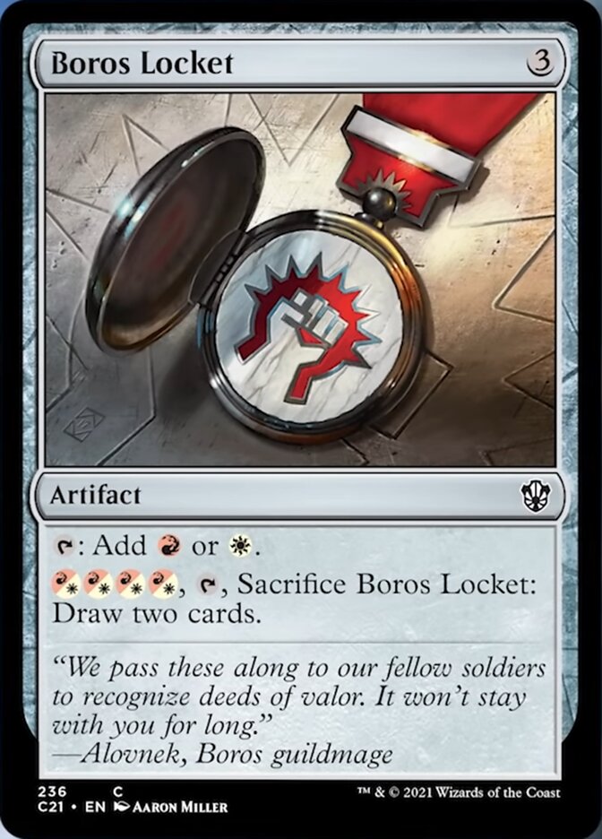 Boros Locket [Commander 2021] | Clutch Gaming