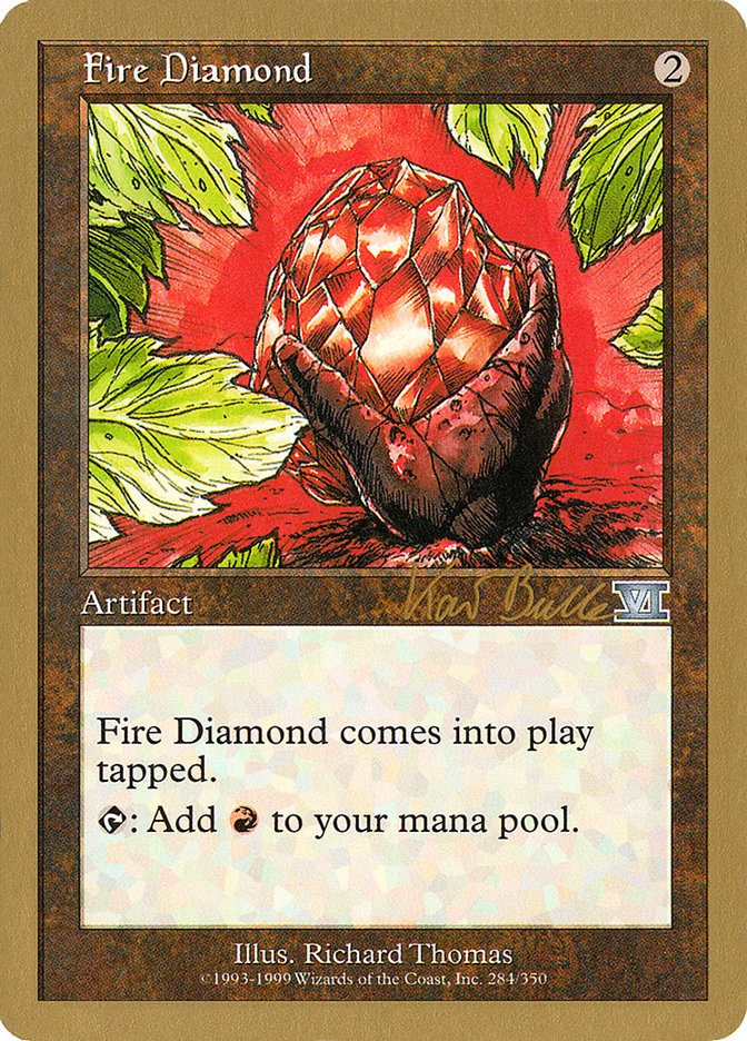 Fire Diamond (Kai Budde) [World Championship Decks 1999] | Clutch Gaming