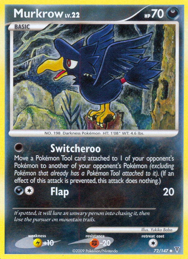 Murkrow (72/147) [Platinum: Supreme Victors] | Clutch Gaming