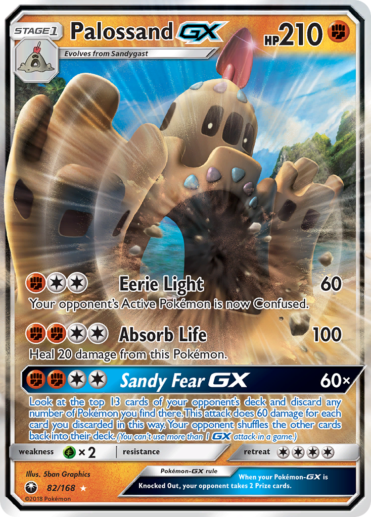 Palossand GX (82/168) [Sun & Moon: Celestial Storm] | Clutch Gaming