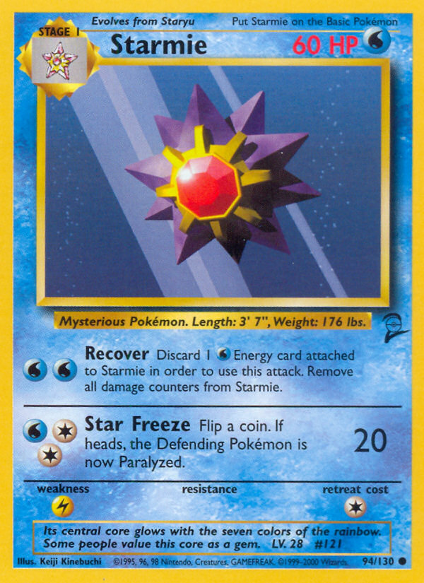 Starmie (94/130) [Base Set 2] | Clutch Gaming