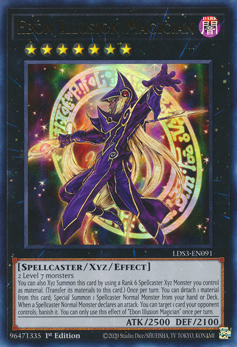 Ebon Illusion Magician [LDS3-EN091] Ultra Rare | Clutch Gaming