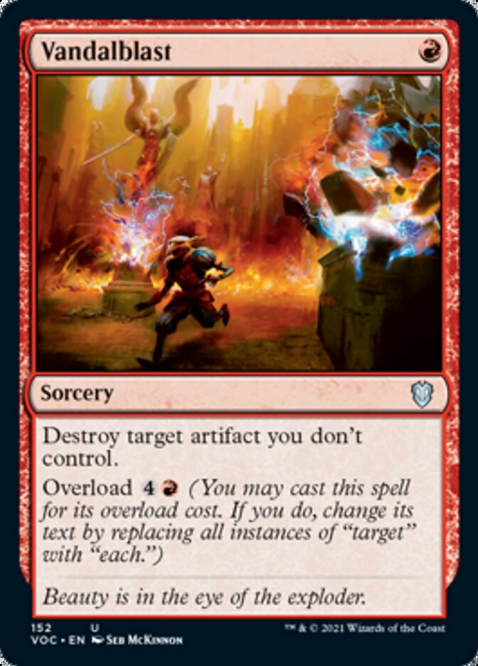 Vandalblast [Innistrad: Crimson Vow Commander] | Clutch Gaming