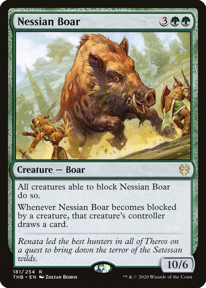 Nessian Boar [Theros Beyond Death] | Clutch Gaming