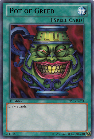 Pot of Greed [BP01-EN034] Rare | Clutch Gaming