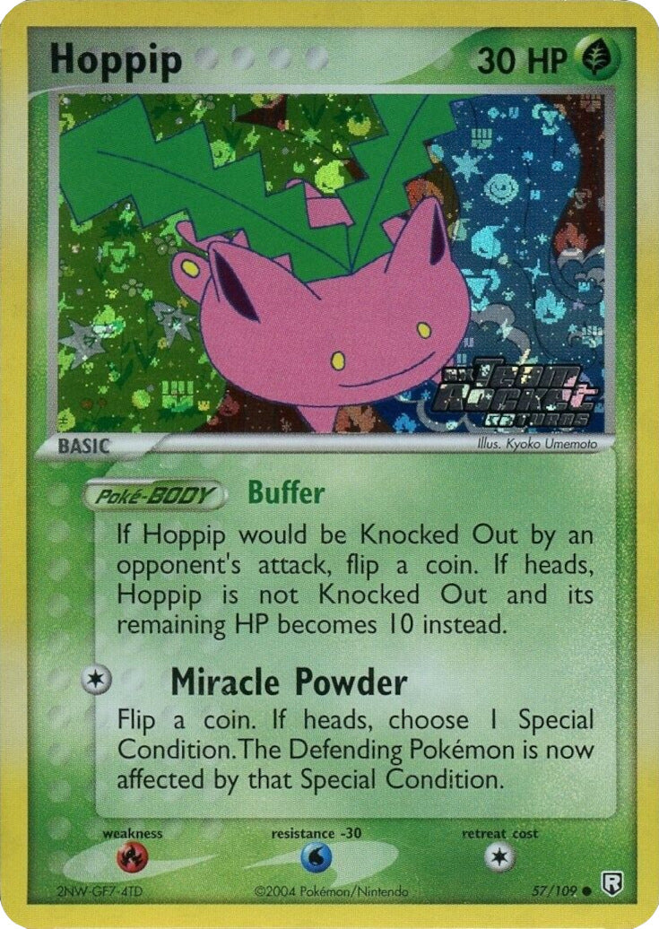 Hoppip (57/109) (Stamped) [EX: Team Rocket Returns] | Clutch Gaming