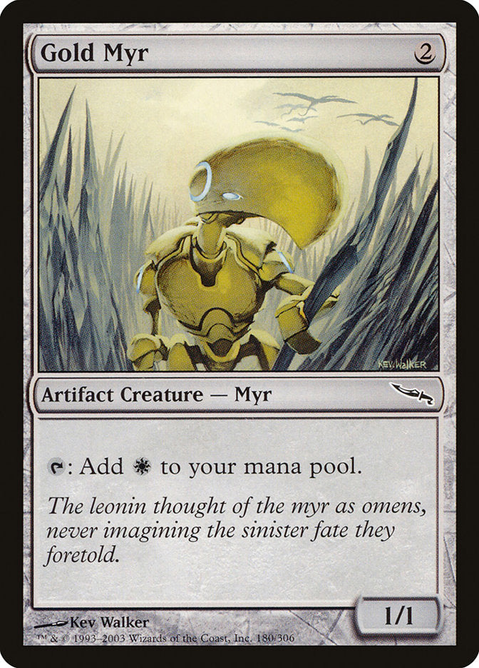 Gold Myr [Mirrodin] | Clutch Gaming