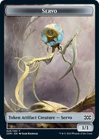 Servo // Thopter (026) Double-Sided Token [Double Masters Tokens] | Clutch Gaming