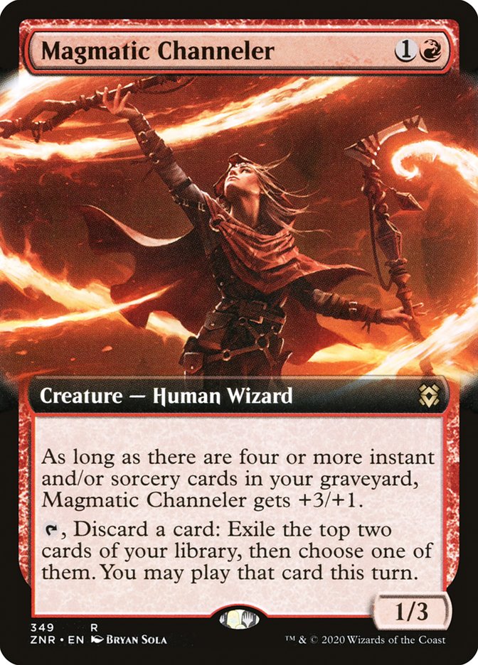 Magmatic Channeler (Extended Art) [Zendikar Rising] | Clutch Gaming