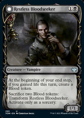 Restless Bloodseeker // Bloodsoaked Reveler (Showcase Fang Frame) [Innistrad: Crimson Vow] | Clutch Gaming