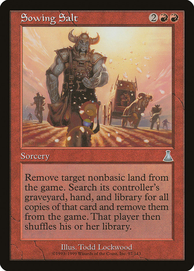 Sowing Salt [Urza's Destiny] | Clutch Gaming