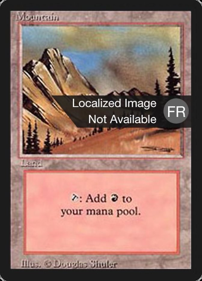 Mountain (C) [Foreign Black Border] | Clutch Gaming