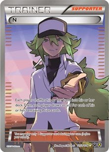 N (105a/124) (Alternate Art Promo) [XY: Fates Collide] | Clutch Gaming