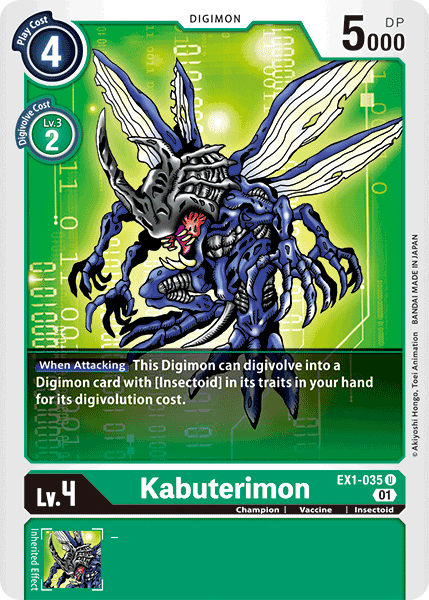 Kabuterimon [EX1-035] [Classic Collection] | Clutch Gaming