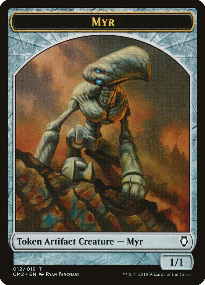 Myr Token [Commander Anthology Volume II Tokens] | Clutch Gaming