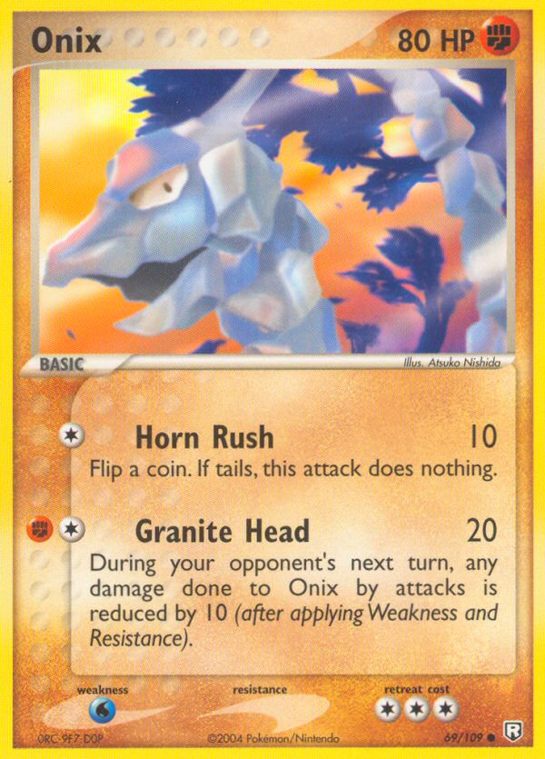 Onix (69/109) [EX: Team Rocket Returns] | Clutch Gaming