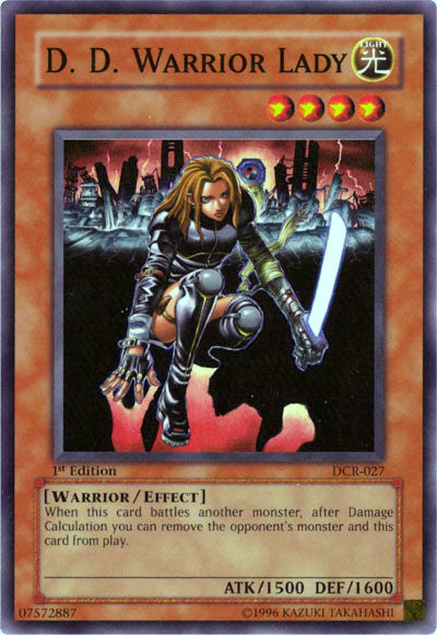 D.D. Warrior Lady [DCR-027] Super Rare | Clutch Gaming