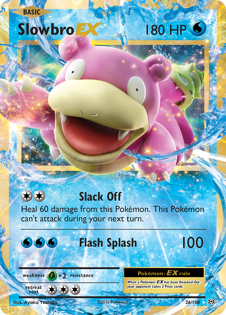 Slowbro EX (26/108) [XY: Evolutions] | Clutch Gaming