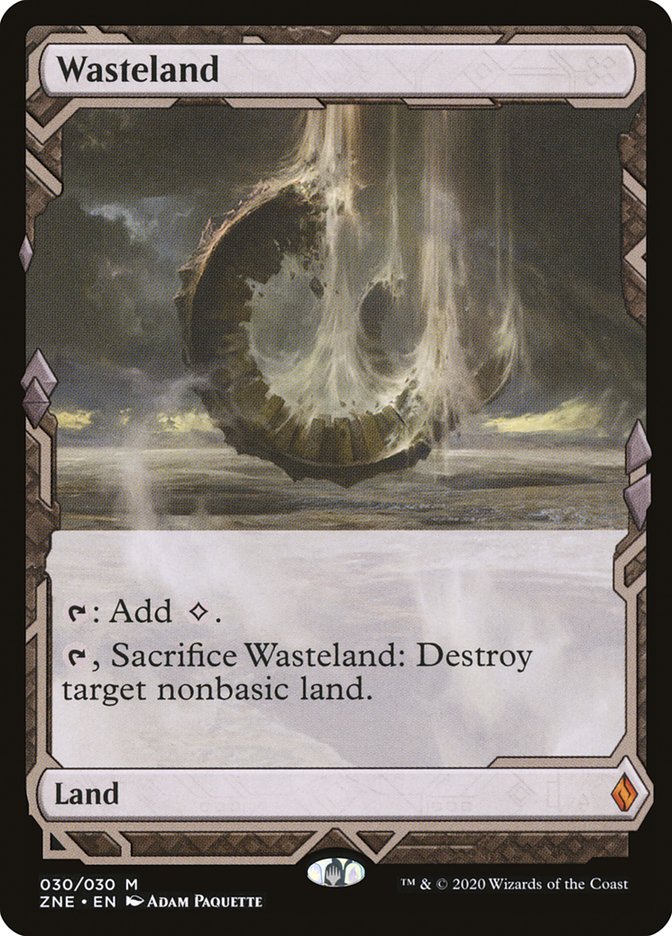 Wasteland (Expeditions) [Zendikar Rising Expeditions] | Clutch Gaming