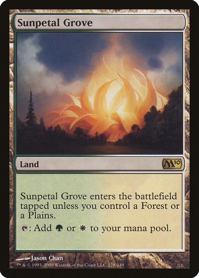 Sunpetal Grove [Magic 2010] | Clutch Gaming