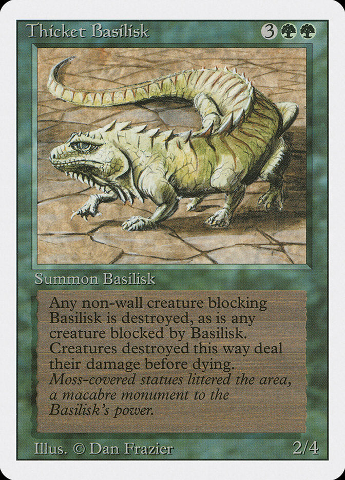 Thicket Basilisk [Revised Edition] | Clutch Gaming