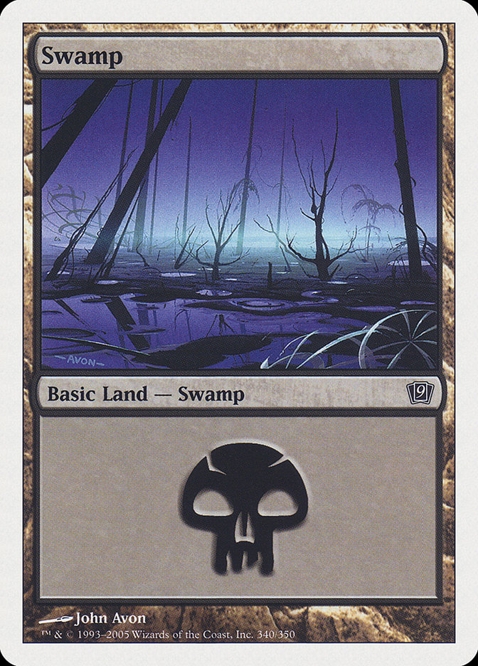 Swamp (340) [Ninth Edition] | Clutch Gaming